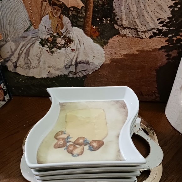 Cider House Designer Home Decor 🍎🍇Designpac Serving Dishes Cheese Snack Plates - Picture 8 of 15